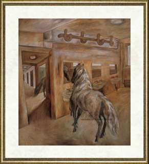 曹力_马与楼道之二_br_HORSE AND STAIRWAY Ⅱ